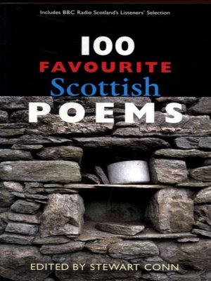 cover image of 100 favourite Scottish poems